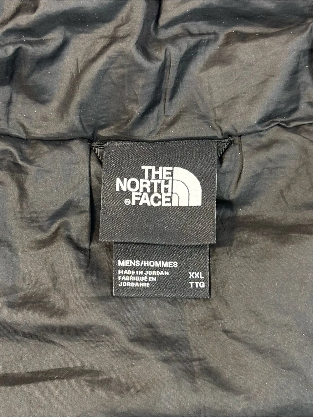 The North Face ThermoBall Eco Jacket Mens XXL Olive Green Black Full Zip